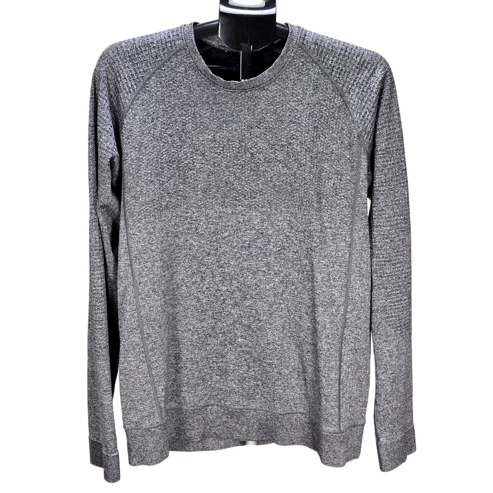 Men's Lululemon Large Engineered Warmth Long Sleeve‎ Crewneck Shirt Outdoor